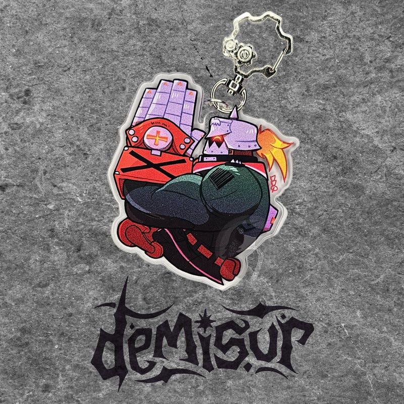 Fighting Game Keychains - Etsy