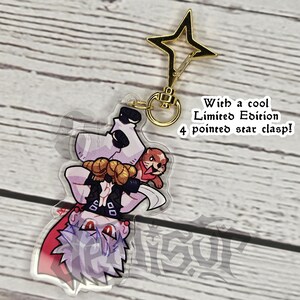 Ggst Keychains Chipp Acrylic Charm | Fighting Game Keychain | Guilty Gear | GGST - Etsy