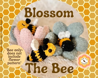 Schema all'uncinetto Blossom The Bee / Schema amigurumi Bee