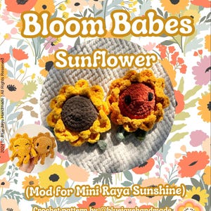 Bloom Babes Mod- Sunflower | Flower Mod for Mini Raya Sunshine ...