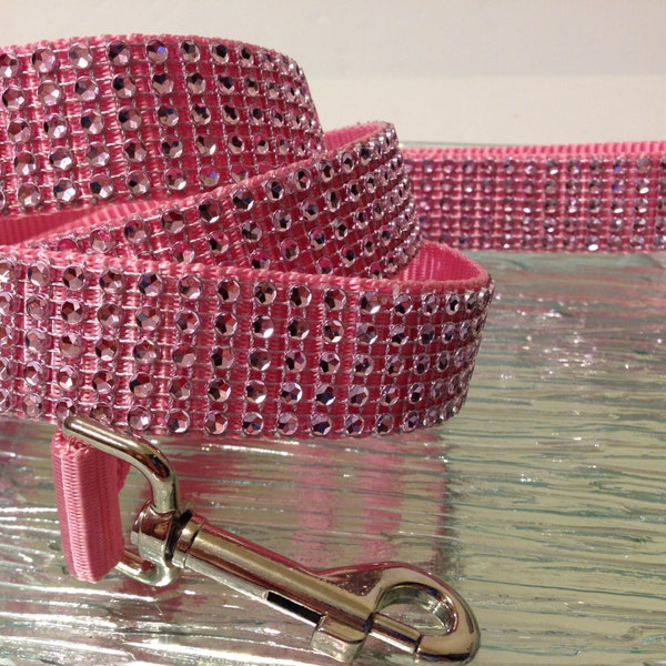 Rhinestone Dog Leash Etsy