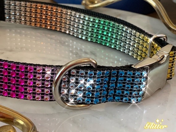 rhinestone dog collar