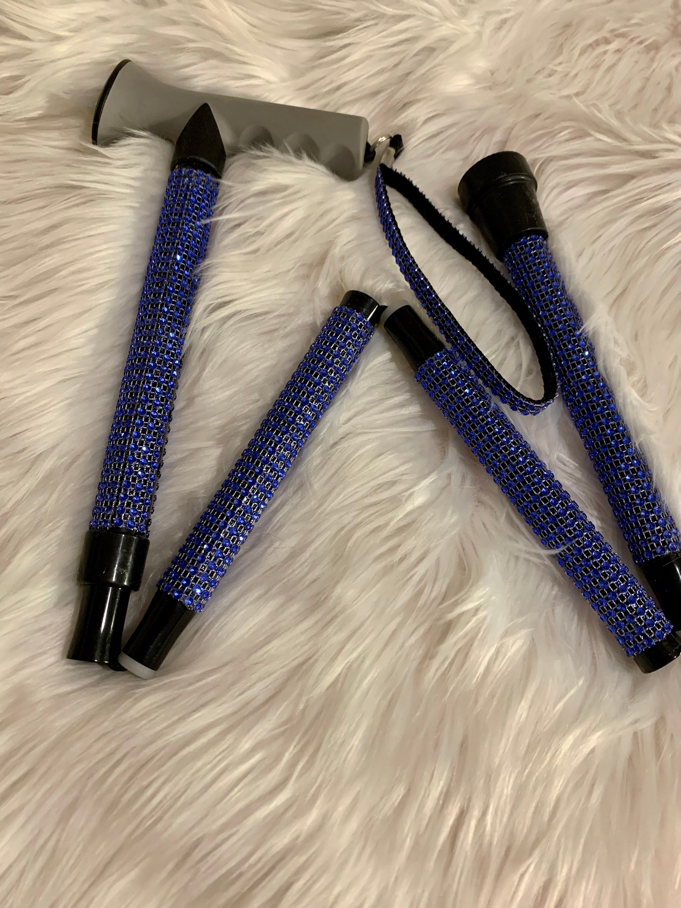 Royal Blue Rhinestone folding Cane Ideal for Multiple Sclerosis, Balance  Issues. Post Surgery. Wonderful Gift for a Loved One. Elegant 