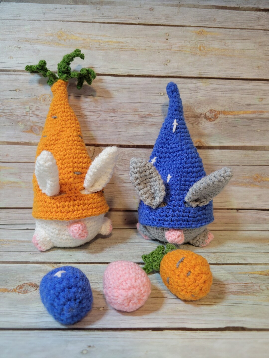 Cheerful Easter Bunny Gnomes & Eggs for Festive Decor - Etsy