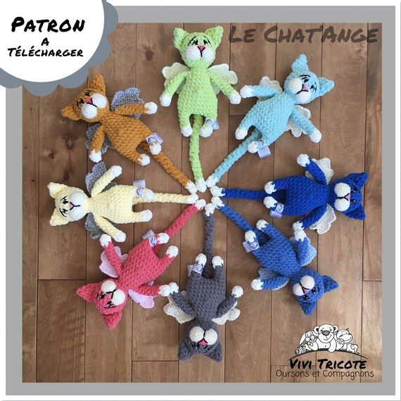 Patron Crochet Pdf Francais Le Chatange Tutoriel Toutou Etsy Patron Crochet Pdf Francais Le Chatange Tutoriel Toutou Etsy