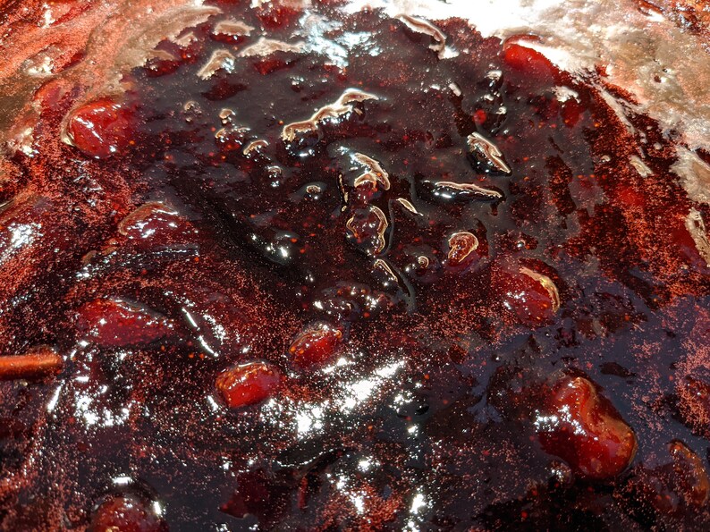 Plum and Strawberry Jam with Rosemary image 3