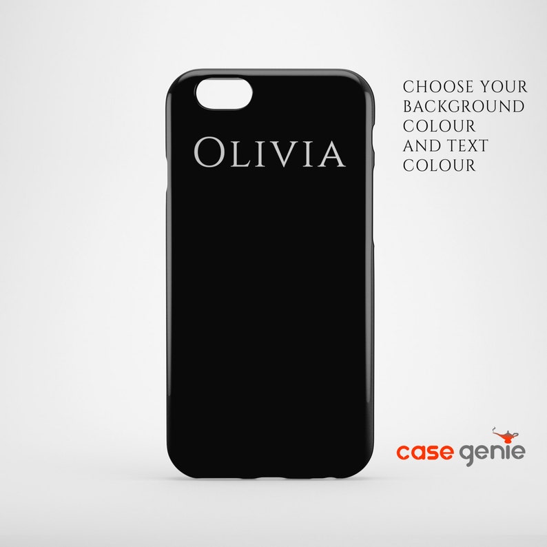 Personalised Name Case For Iphone X Xs Max Xr 8 Plus 7 6 6s 5 Etsy