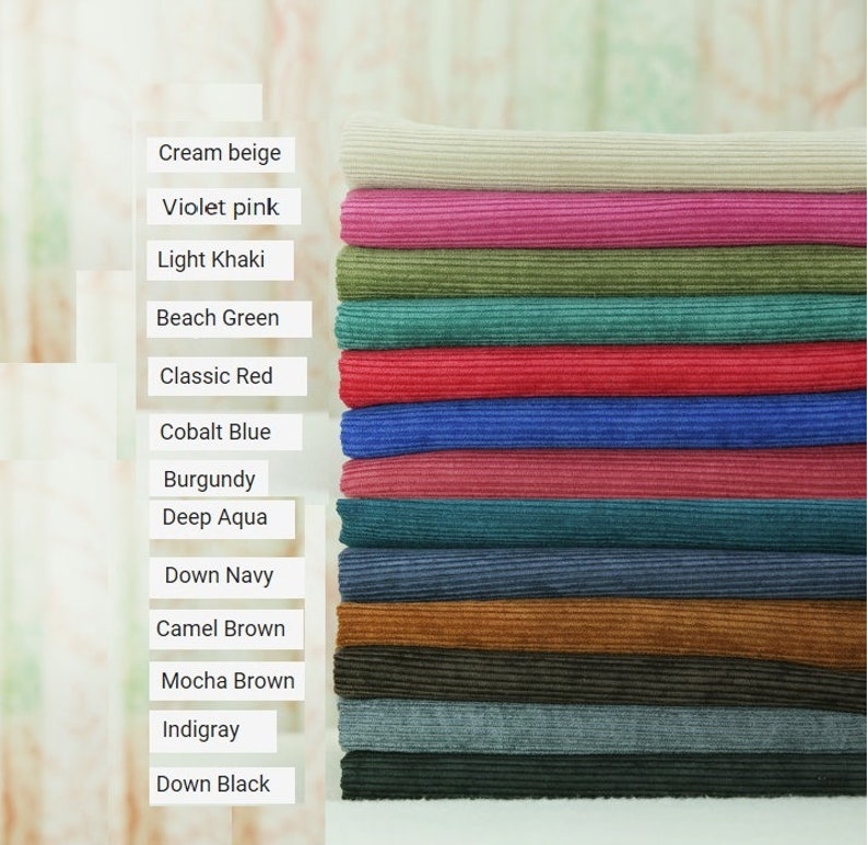 13 colors 157042 Wide Corduroy