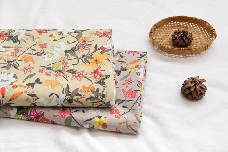 Waterproof Half Cotton Waterproof fabric by the yard Etsy