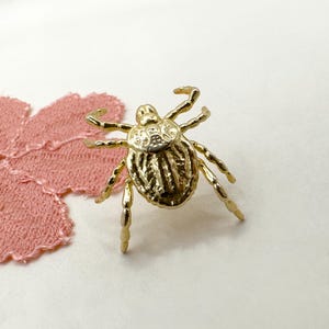 PESTS & Parasites - Tick - Sterling Silver - Gold Plated