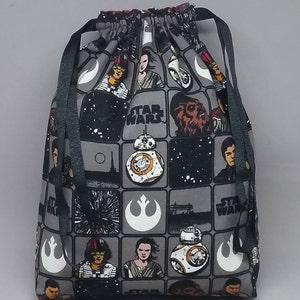 Treasure Bag Made With Licensed Force Awakens Fabric