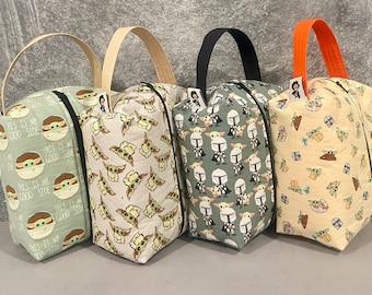 Project Bag Made With Licensed Mandalorian Fabric