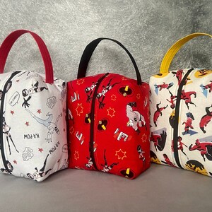 Project Bag Made With Licensed Incredibles Fabric