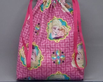 Treasure Bag Made With Licensed Frozen Fabric