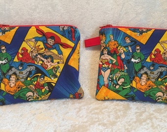 Tee Bag Made With Licensed Justice League Fabric