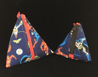 Dice Bag Made With Licensed Justice League Fabric