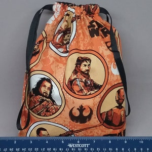 Treasure Bag Made With Licensed Rogue One Fabric