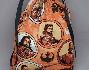 Treasure Bag Made With Licensed Rogue One Fabric