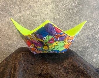 Reversible Bowl Cozy Made With Licensed Muppets Fabric