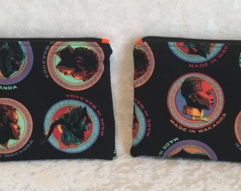 Tee Bag Made With Licensed Made in Wakanda Fabric