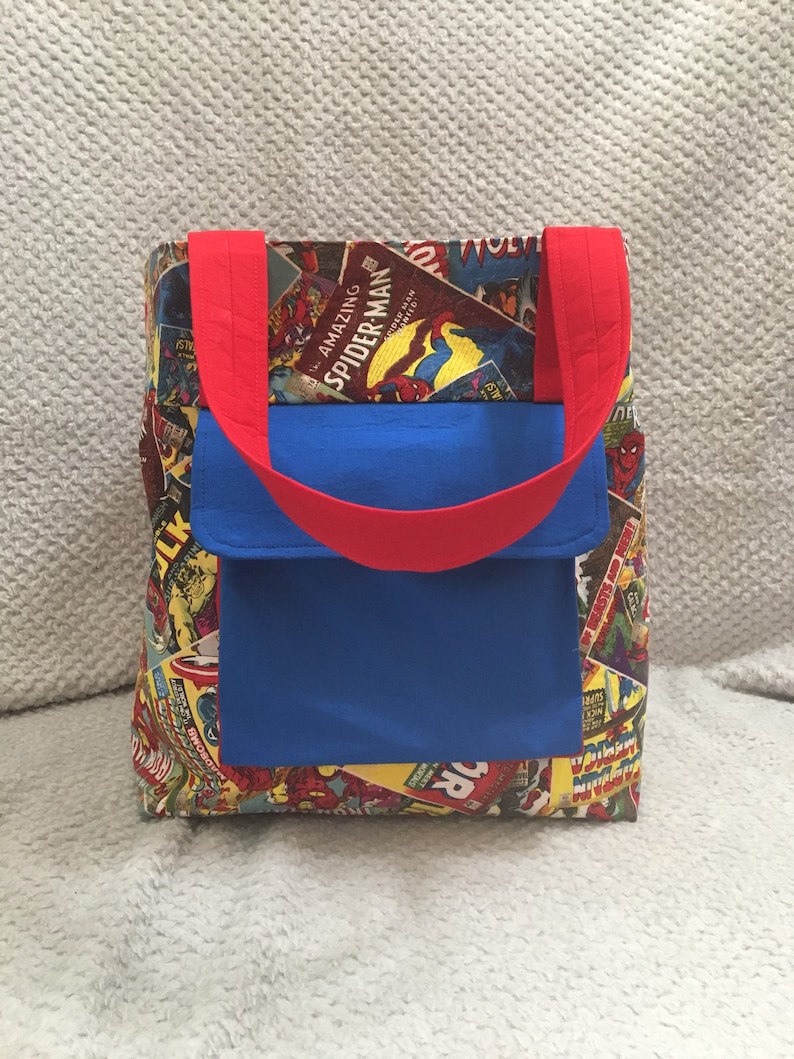 Marvel Covers Box Tote Bag