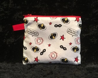 Tee Bag Made With Licensed Incredibles Fabric