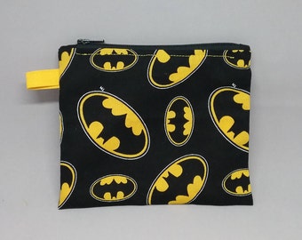 Tee Bag Made With Licensed Bat Signal Fabric