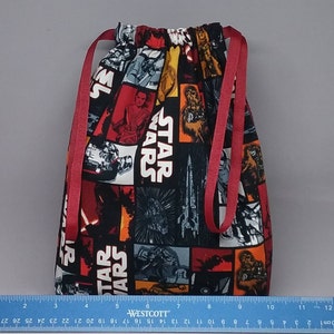 Treasure Bag Made With Licensed Force Awakens Fabric