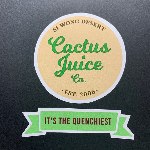 Cactus Juice Sticker - Avatar the Last Airbender