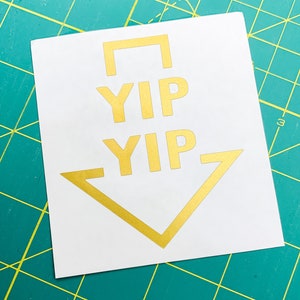 Yip Yip - Vinyl Decal - Avatar the Last Airbender