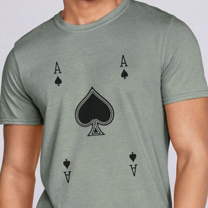 Ace of Spades - Klasyczna koszulka unisex z okrągłym dekoltem