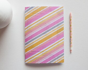 Striped Journal