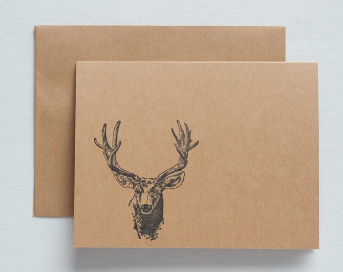 Deer Note Cards