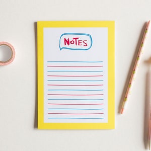 cute desk accessory, to do list, paper pad, teacher gift, cute stationery, memo pad, shopping list, grocery list, desk pad, teacher notepad
