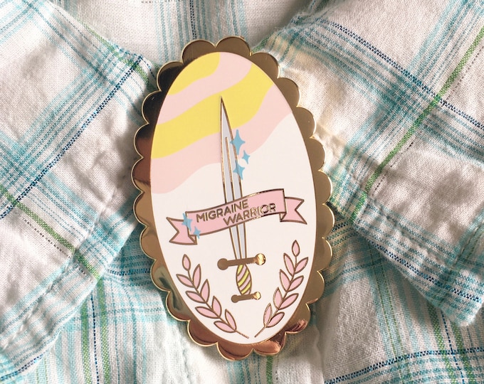 Migraine Warrior Pin 2