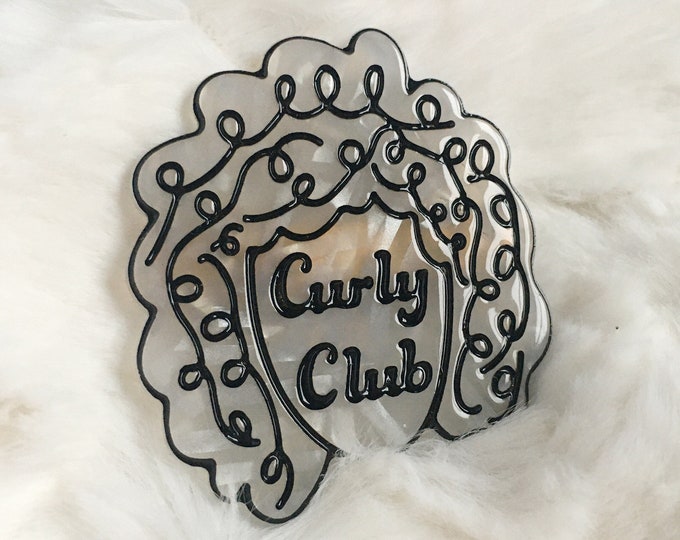 Curly Club Hair Clip