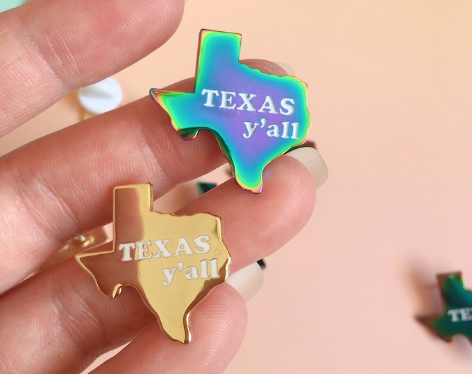 Texas y'all Pin
