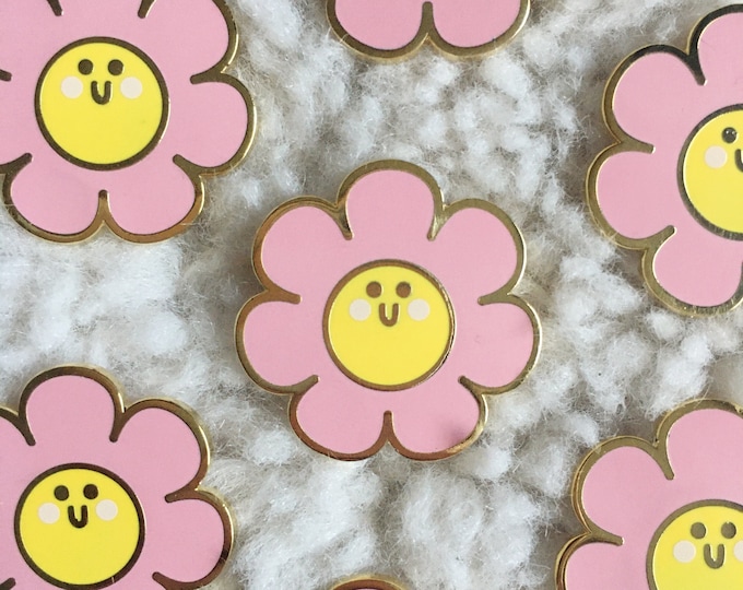 Flower Enamel Pin