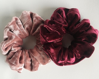 Velvet Scrunchies