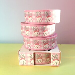 süßes Hasen Washi Tape, Oster Washi Tape, Ostern Washi Tape, Pinkes Washi Tape, Ostern Washi Tape, Pinkes Washi Tape, Ostern Washi Tape, Kawaii Washi Tape