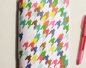 Houndstooth Blank Journal