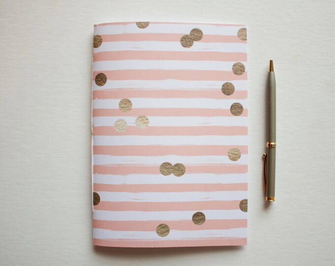 Striped Lined Journal