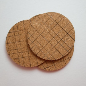 cork coasters, drink coasters, housewarming gift, cork coasters, cork coaster set, cork coaster, coasters, cork, coaster set, round coaster
