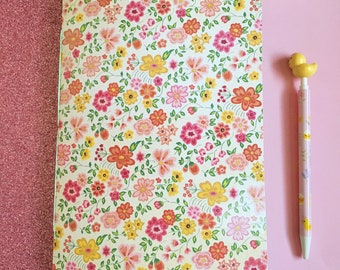 Cute Floral Journal