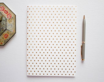 Gold Foil Writing Journal