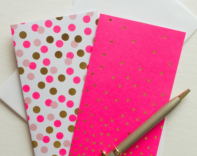 2 Bright Note Cards