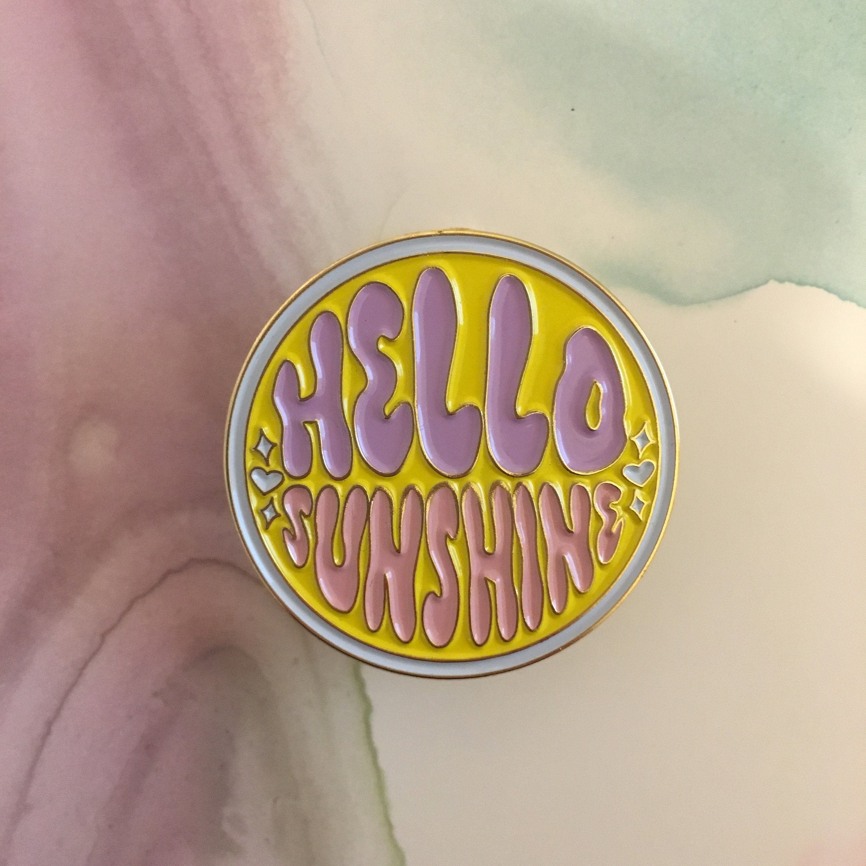 Hello Sunshine Enamel Pin