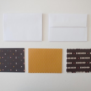 stationary cards, stationery set, blank cards, blank note cards, note card set, modern stationary, geometric stationery, note cards