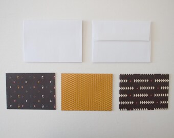 Geometric Stationery Cards