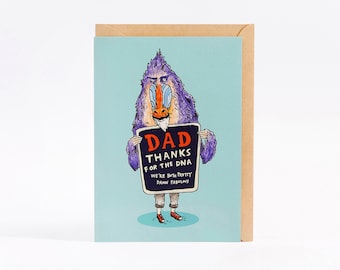 Dad card - FAB DNA - Father's Day card